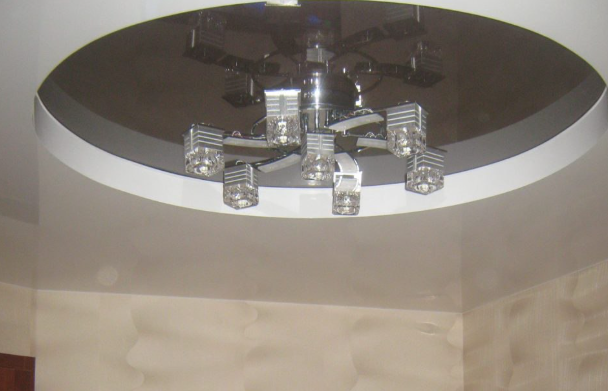 Установка люстры